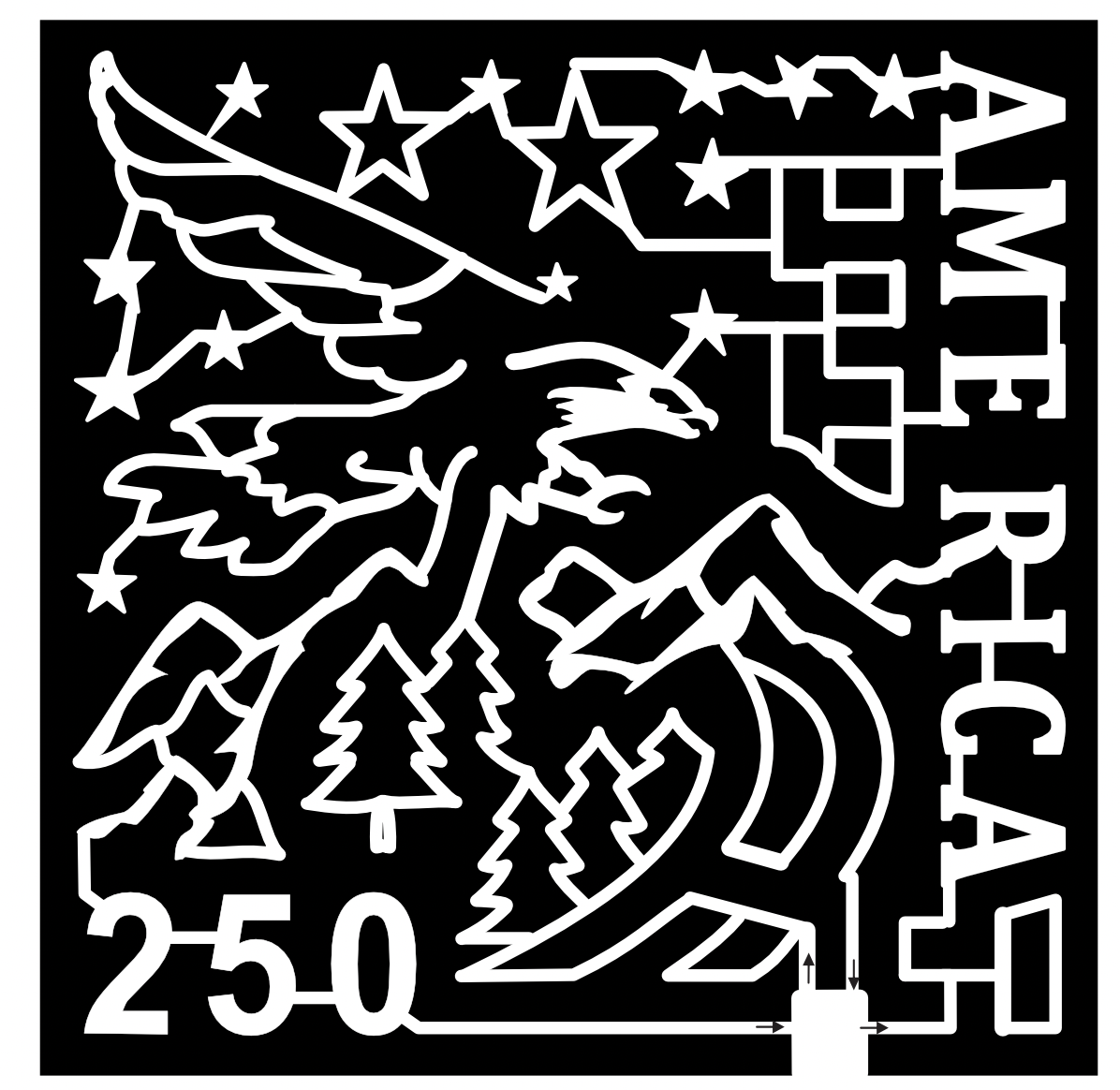 Corn Maze poster – The Maine Event featuring Cooper Flagg